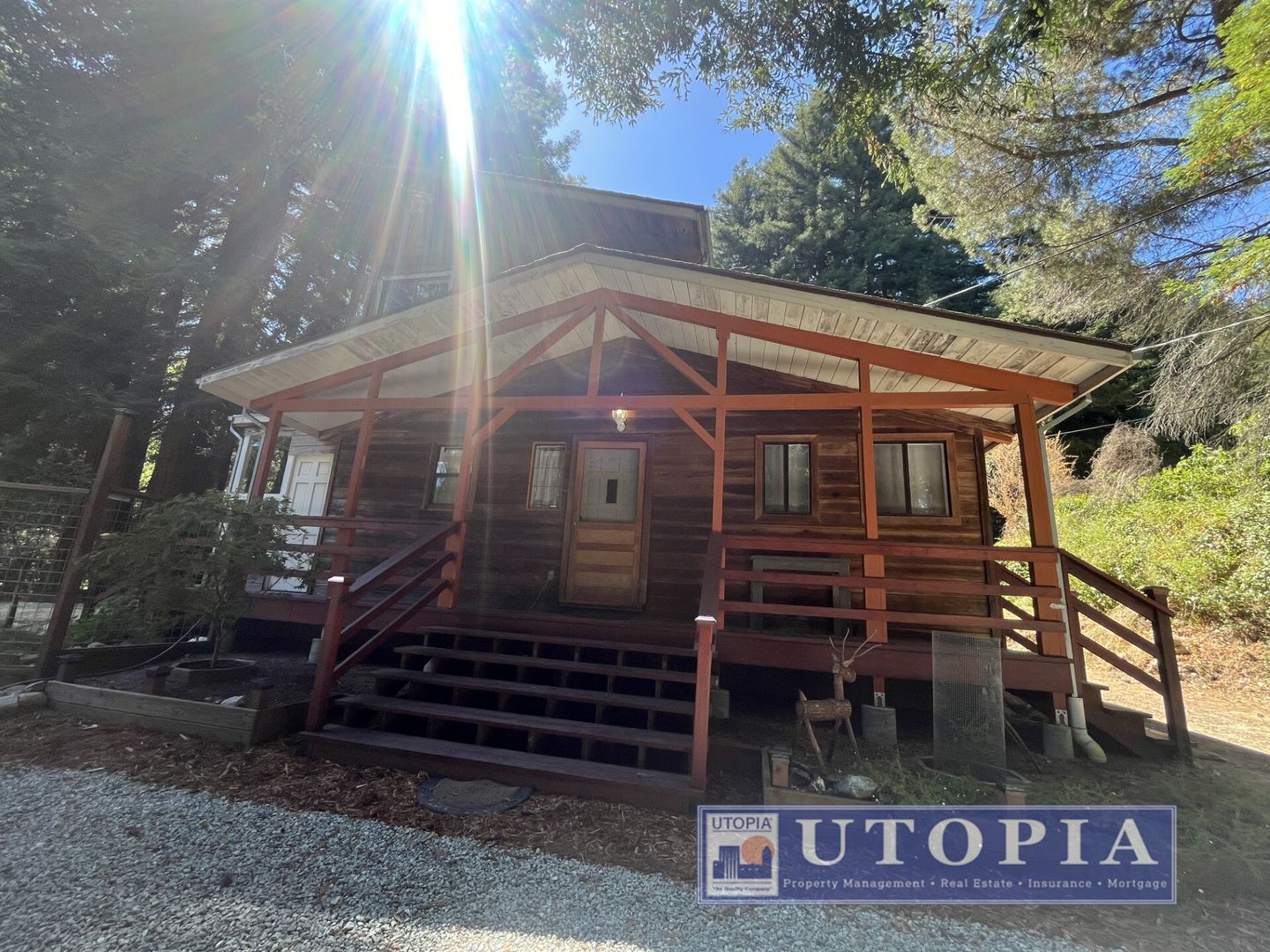 10585 Redwood Dr. - Felton - California - 2 bed, 1 bath rental property