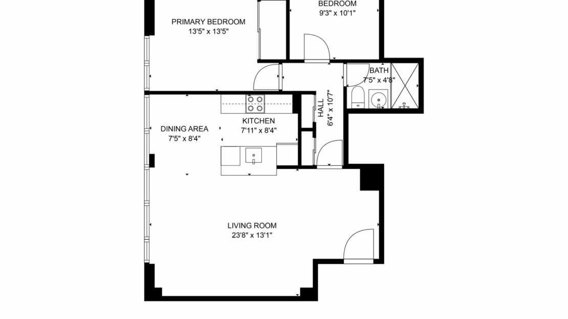 100 Atlantic Ave Apt #908 - Long Beach - California - 2 bed, 1 bath rental property