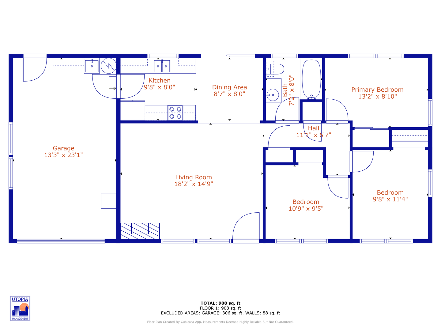 10910 SW 74th Ave.  - Tigard - Oregon - 3 bed, 1 bath rental property