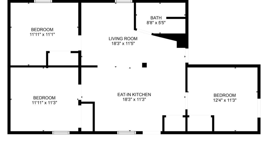 1110 12th Street - Bellingham - Washington - 3 bed, 1 bath rental property