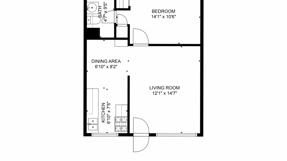 114-118 W 1st Ave - La Habra - California - 1 bed, 1 bath rental property