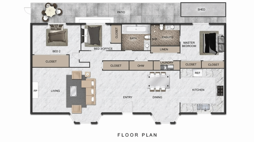 1515 128th Dr NE - Lake Stevens - Washington - 3 bed, 2 bath rental property