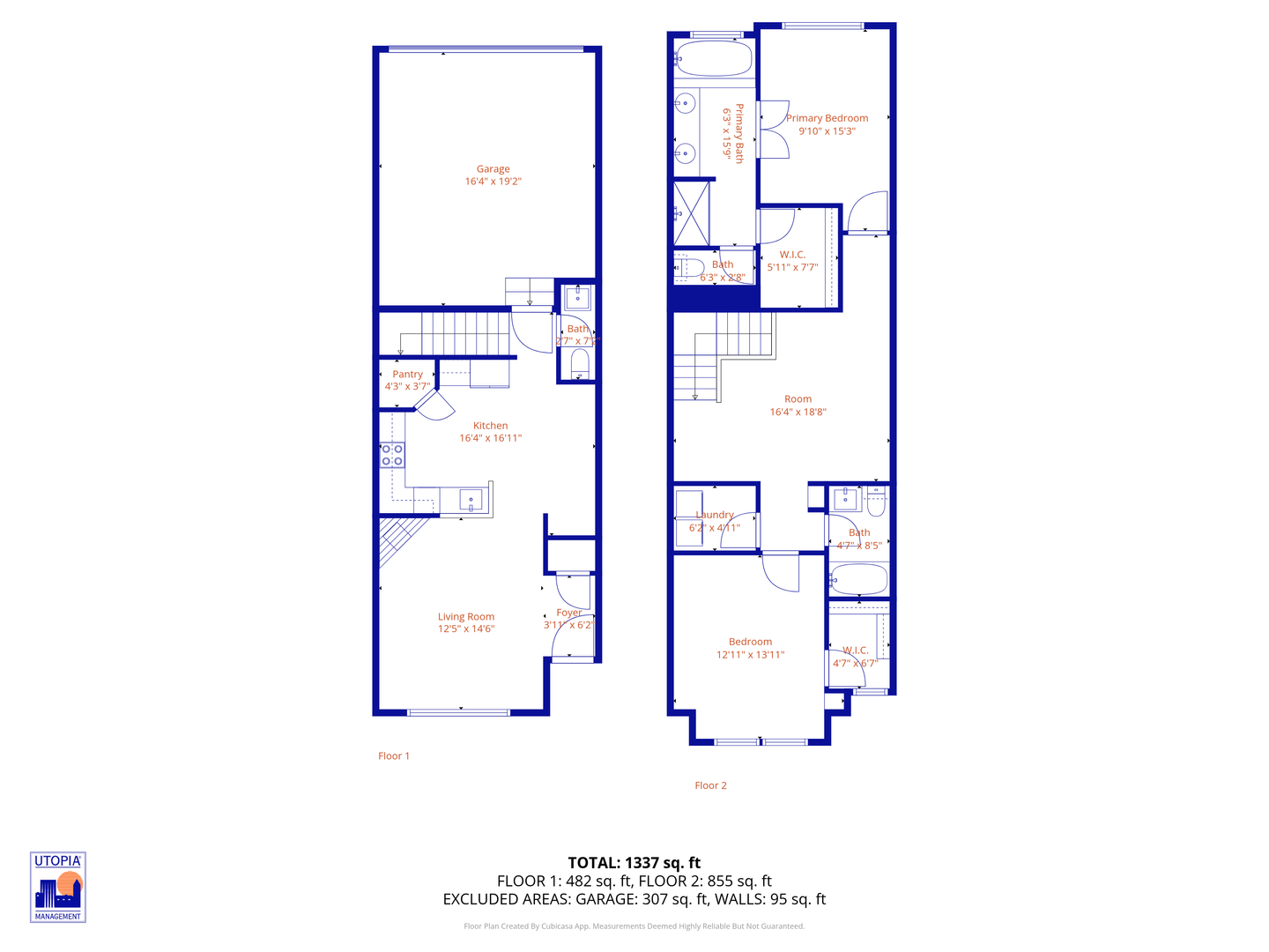 1614 SW 172nd Terrace  - Beaverton - Oregon - 2 bed, 2.5 bath rental property