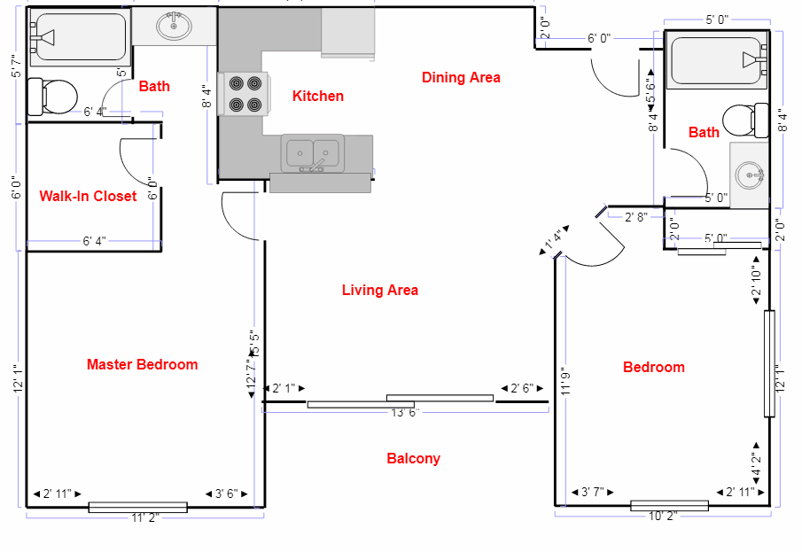3078 Broadway #201 - San Diego - California - 2 bed, 2 bath rental property
