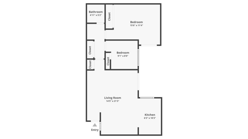 3276 Ashford Street #B  - San Diego - California - 2 bed, 1 bath rental property