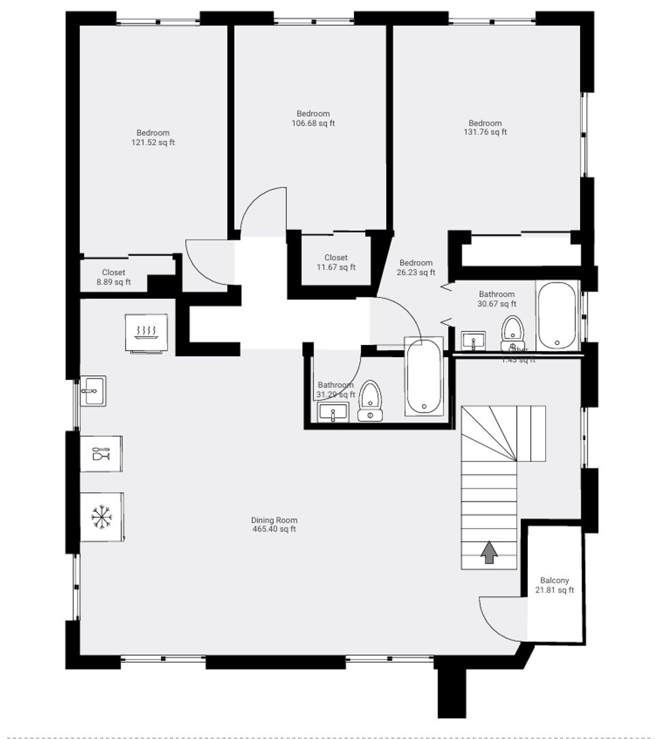 3632 - 3636 1/2 Percy Street - Los Angeles - California - 3 bed, 2 bath rental property