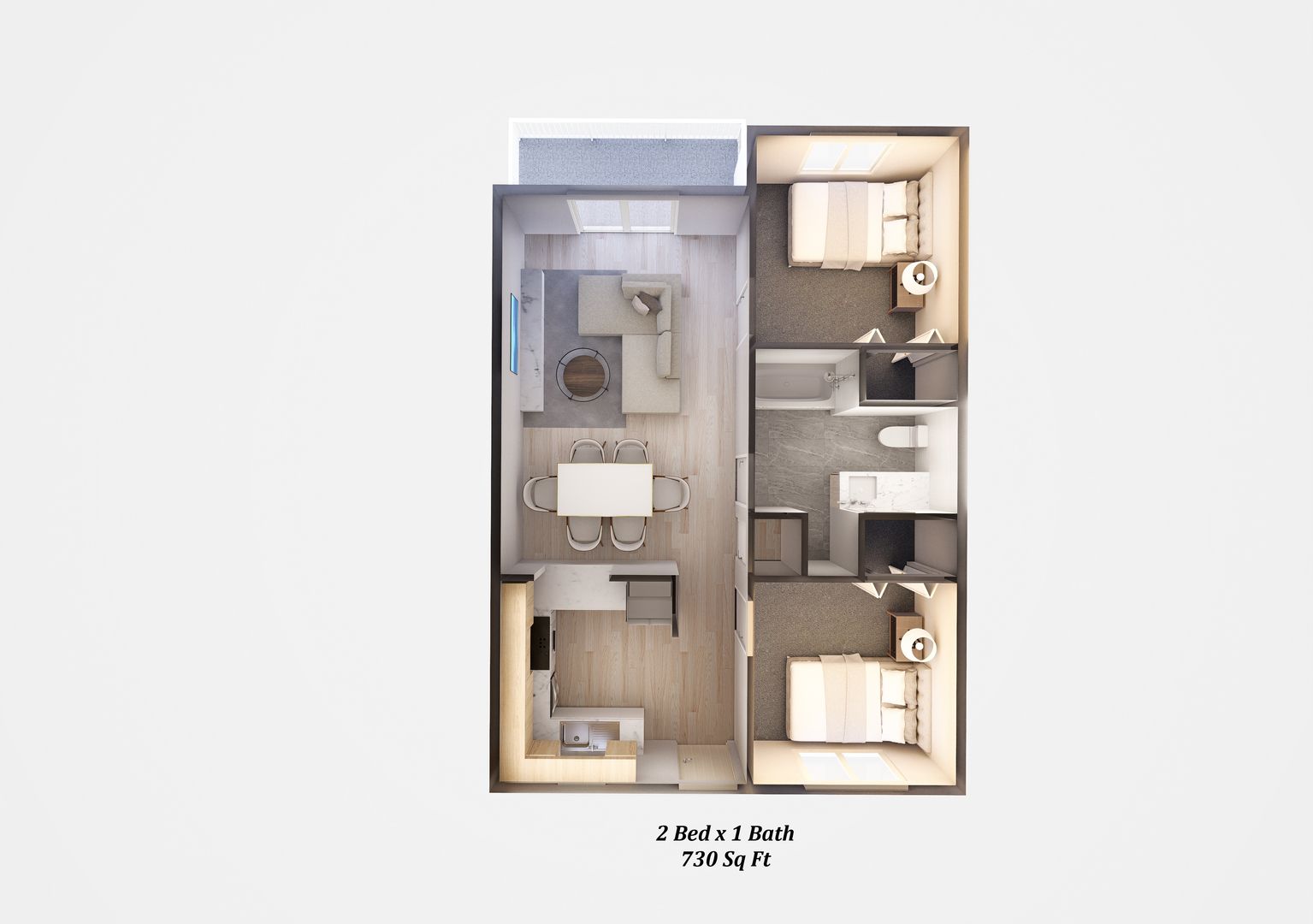 4018 Northwest Avenue - Bellingham - Washington - 2 bed, 1 bath rental property