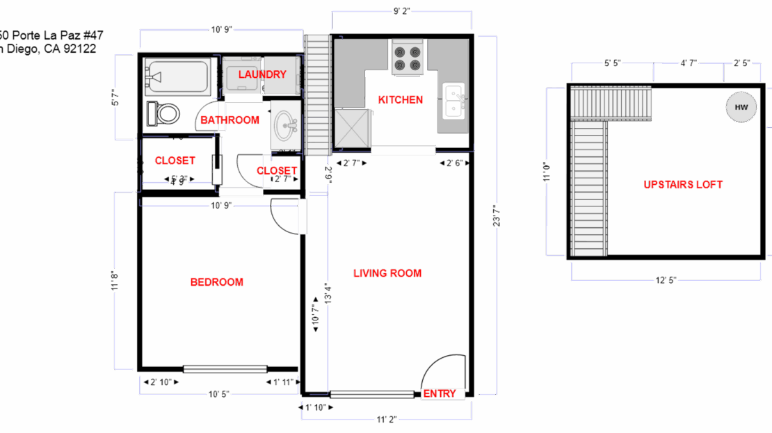 4050 Porte La Paz #47 - San Diego - California - 1 bed, 1 bath rental property