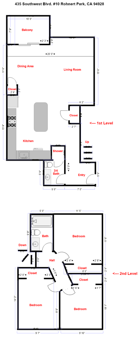 445 Southwest Blvd. - 10 - Rohnert Park - California - 3 bed, 2 bath rental property
