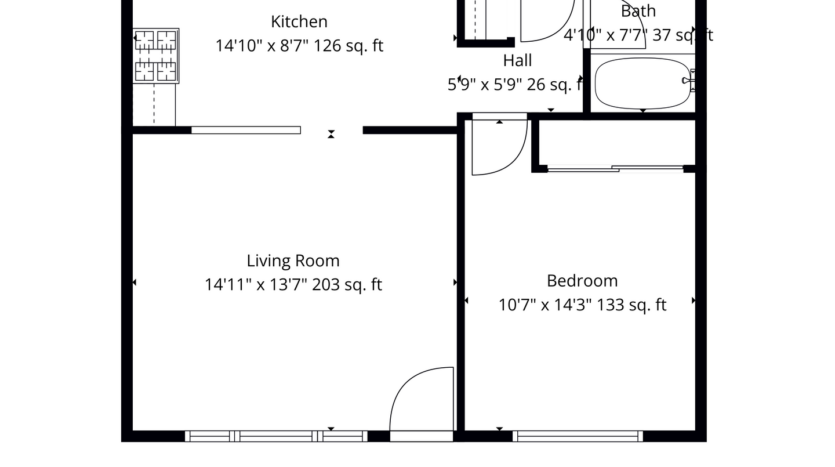 45371 Park Street - Unit 1 - Indio - California - 1 bed, 1 bath rental property