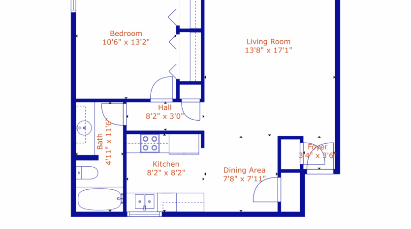 4620 NE Broadway Street - Portland - Oregon - 1 bed, 1 bath rental property