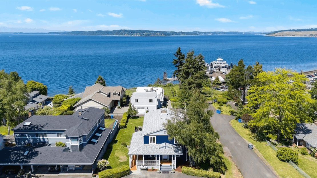 613 615 Lafayette Street - Steilacoom - Washington - 2 bed, 1 bath rental property