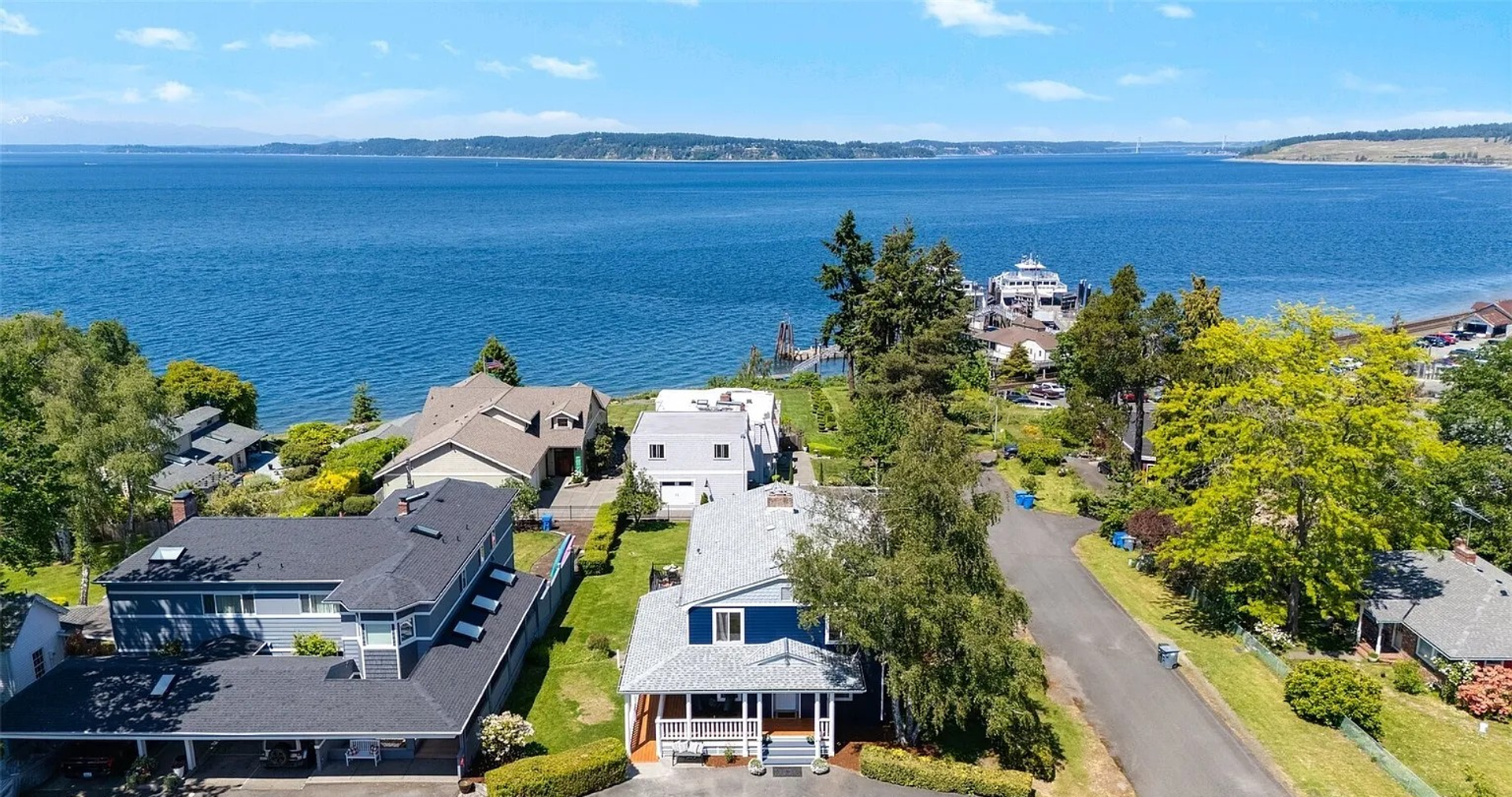 613 615 Lafayette Street - Steilacoom - Washington - 2 bed, 1 bath rental property