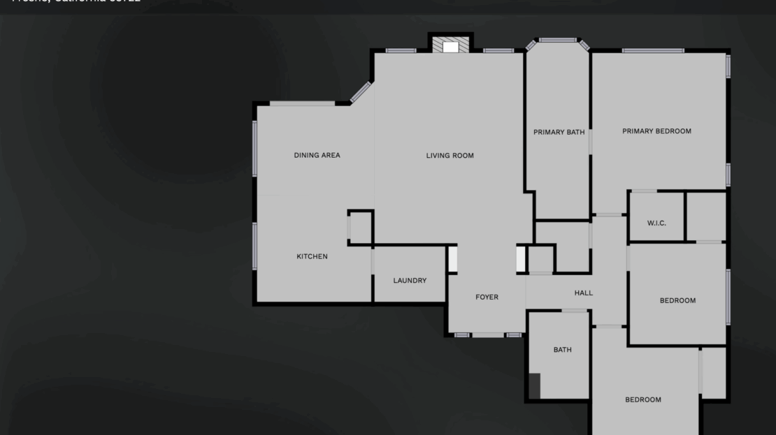 7631 N. State Street  - Fresno - California - 3 bed, 2.5 bath rental property