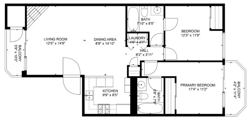 920 N. Sloan Lane Apt 102 - Las Vegas - Nevada - 2 bed, 2 bath rental property