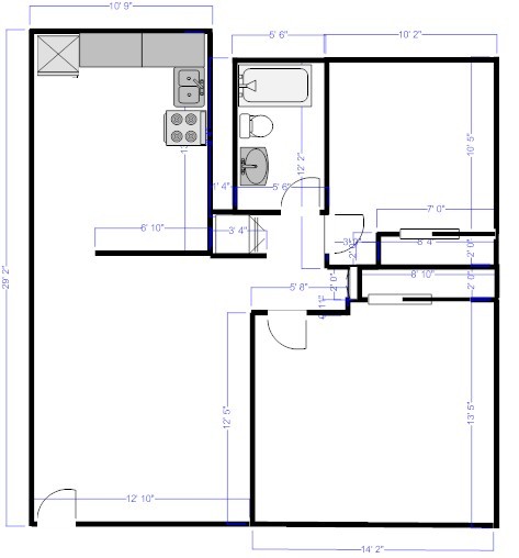 962 South Mollison Avenue - El Cajon - California - 2 bed, 1 bath rental property