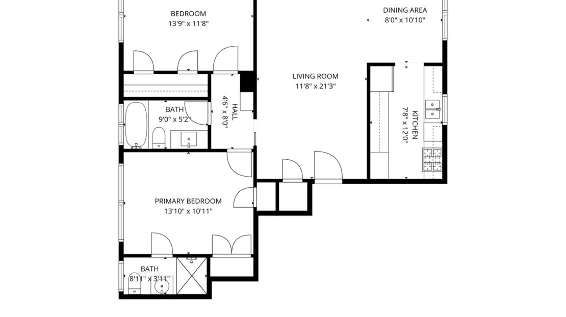 1115 Glenville Dr - Los Angeles - California - 2 bed, 2 bath rental property
