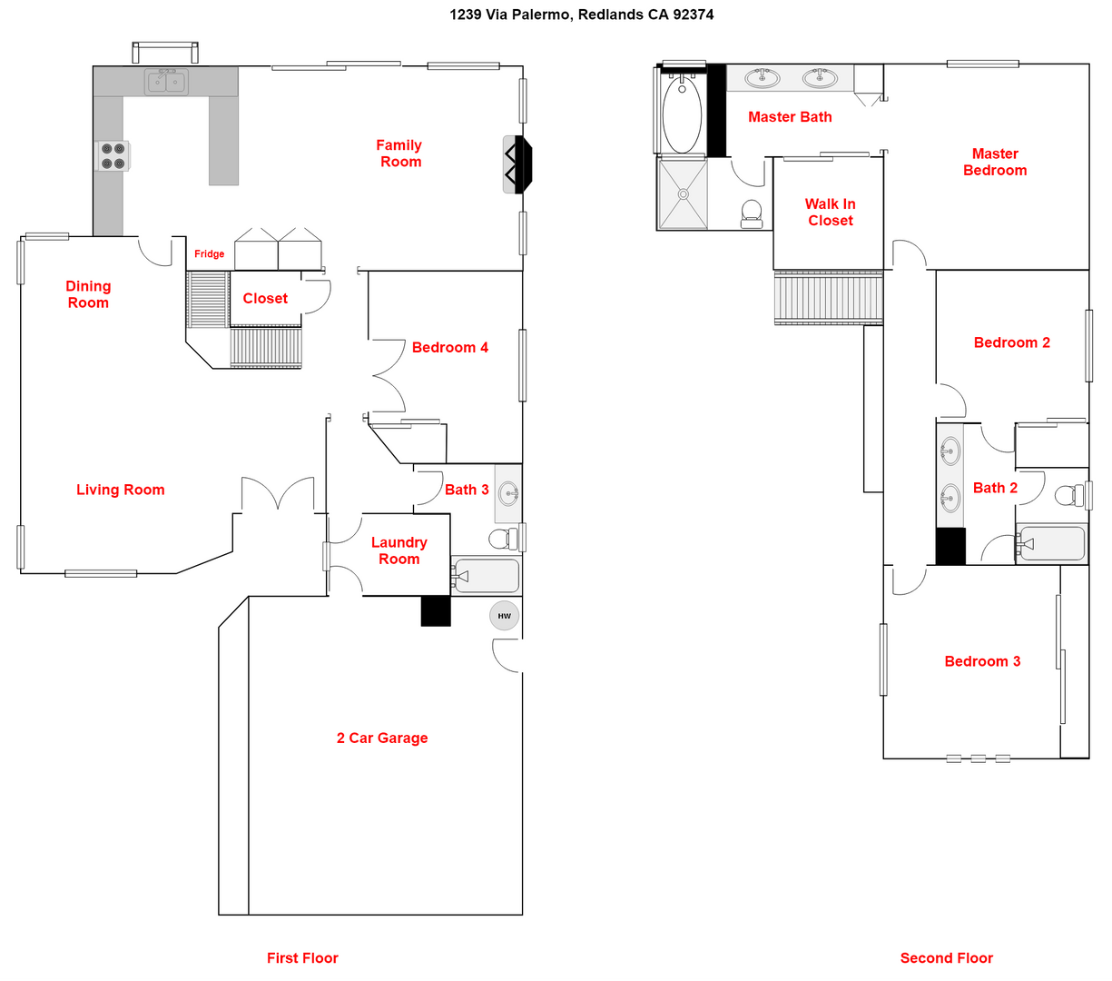 1239 Vía Palermo - Redlands - California - 4 bed, 3 bath rental property