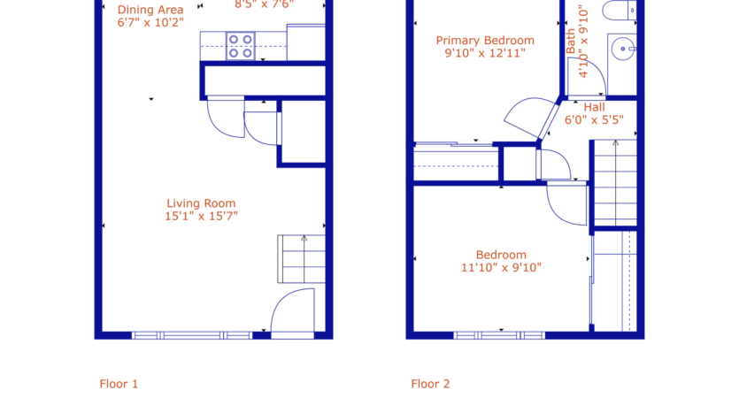 22900 NE Halsey St. #2 - Wood Village - Oregon - 2 bed, 1.5 bath rental property