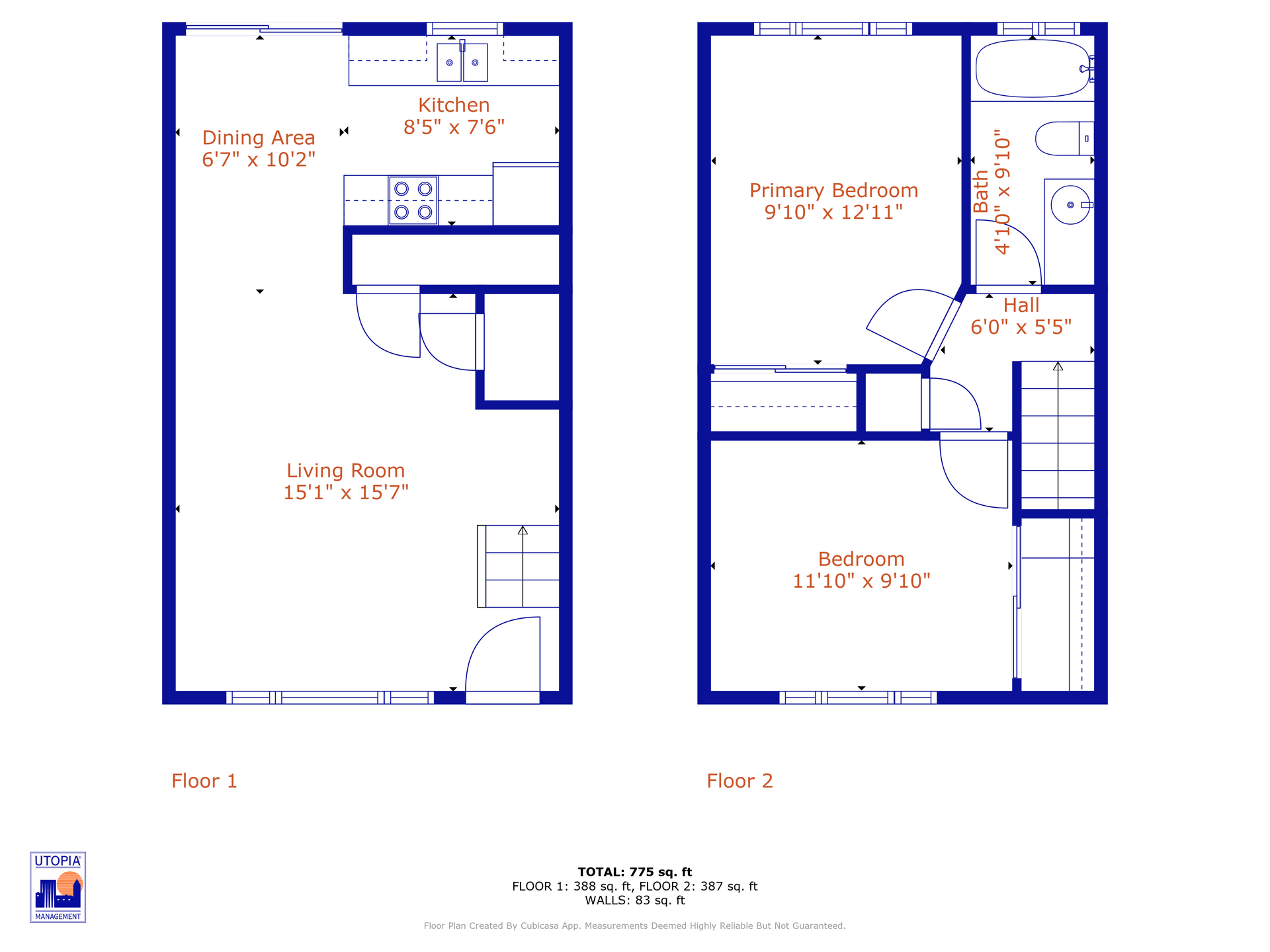22900 NE Halsey St. #2 - Wood Village - Oregon - 2 bed, 1.5 bath rental property