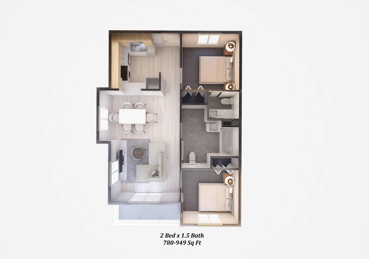 4018 Northwest Avenue - Bellingham - Washington - 2 bed, 1.5 bath rental property