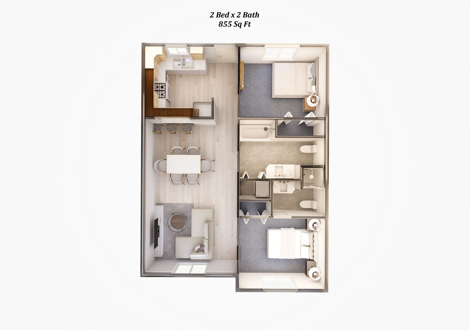 4018 Northwest Avenue - Bellingham - Washington - 2 bed, 2 bath rental property