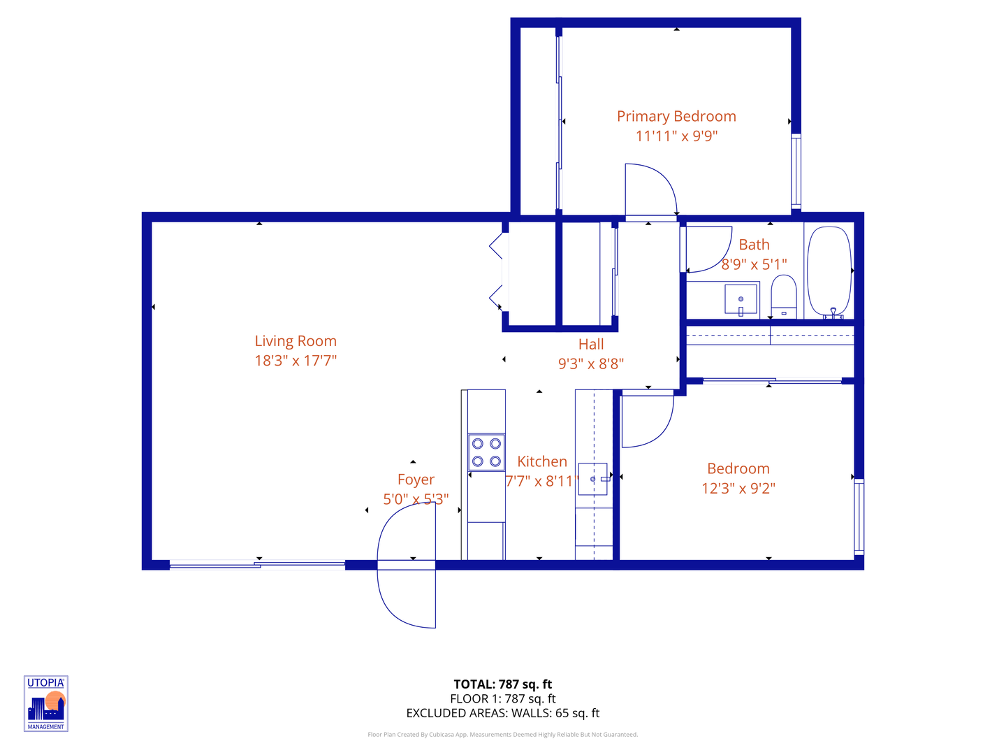 45-H SE 73rd Avenue - Portland - Oregon - 2 bed, 1 bath rental property