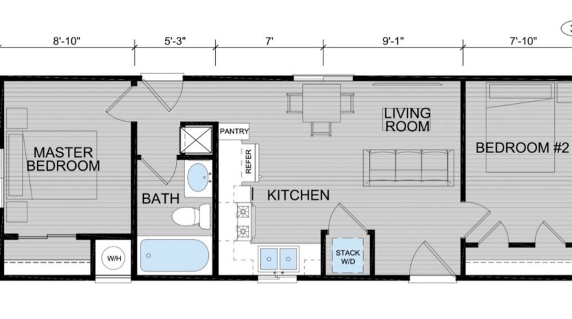 7697 Torrem St. - La Mesa - California - 2 bed, 1 bath rental property