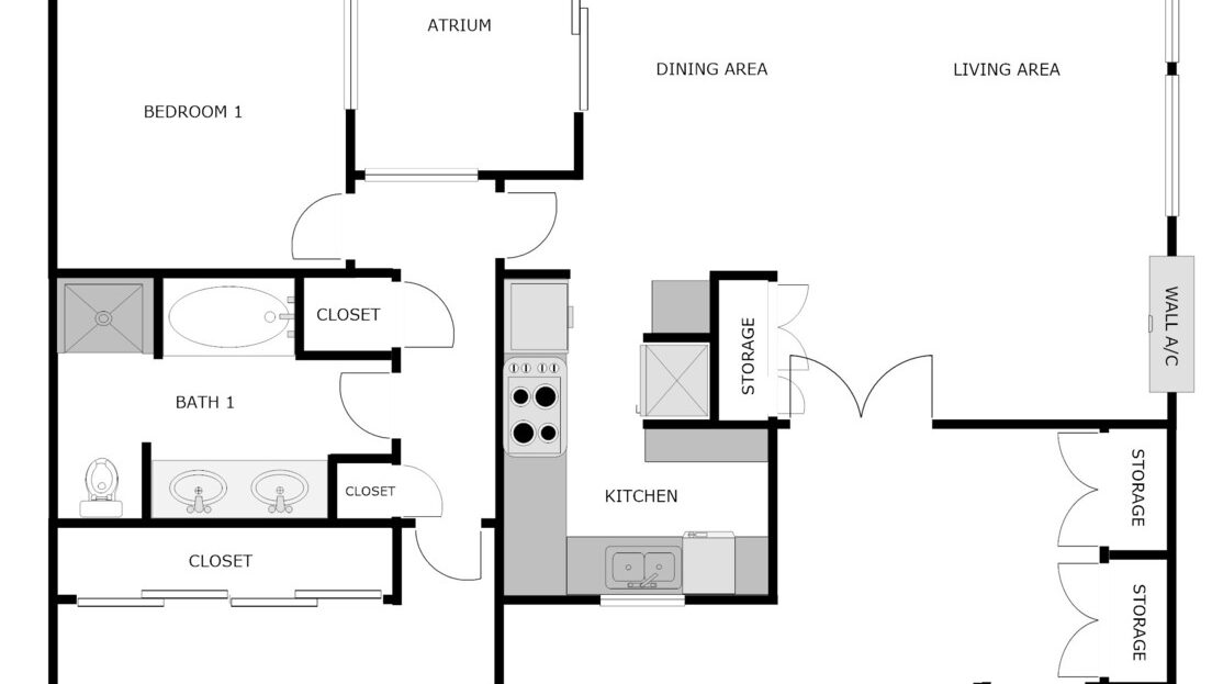 2350 Via Mariposa West Unit D - Laguna Woods - California - 2 bed, 1 bath rental property