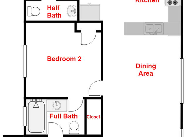 423 E. 8th St - Corona - California - 2 bed, 1.5 bath rental property