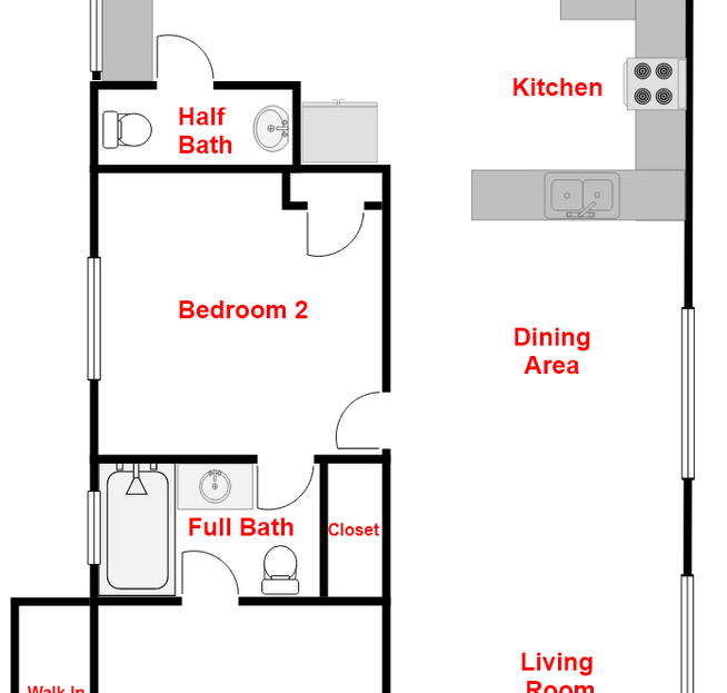 423 E. 8th St - Corona - California - 2 bed, 1.5 bath rental property