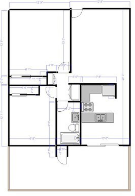 962 South Mollison Avenue - El Cajon - California - 2 bed, 1 bath rental property
