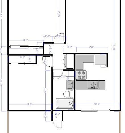 962 South Mollison Avenue - El Cajon - California - 2 bed, 1 bath rental property