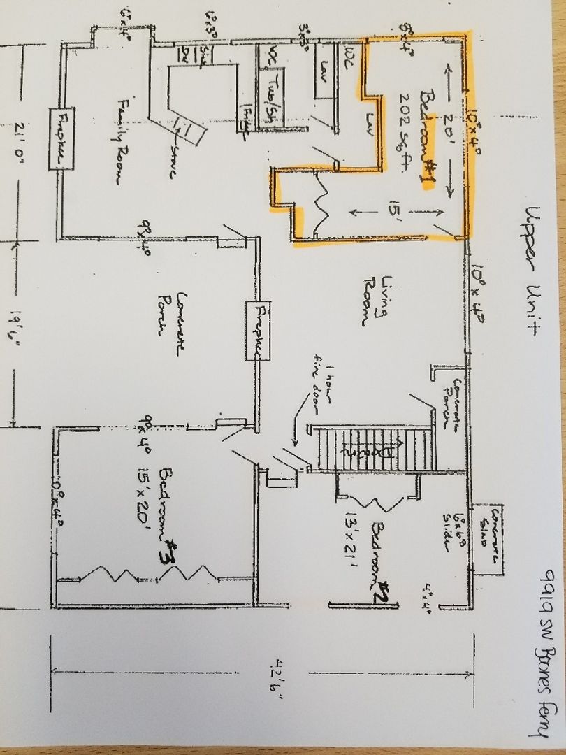 9919 SW Boones Ferry Road - Room 1 - Portland - Oregon - 1 bed, 1.5 bath rental property