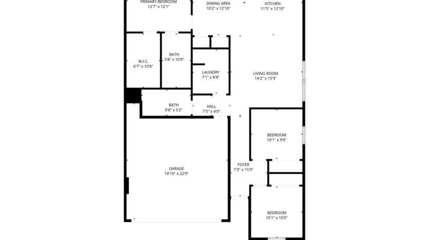 1024 Deerhorn Drive West  - Madera - California - 3 bed, 2 bath rental property
