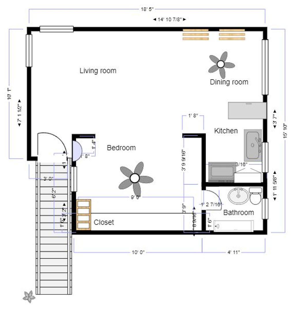 118-B 38th St. - Newport Beach - California - 1 bed, 1 bath rental property