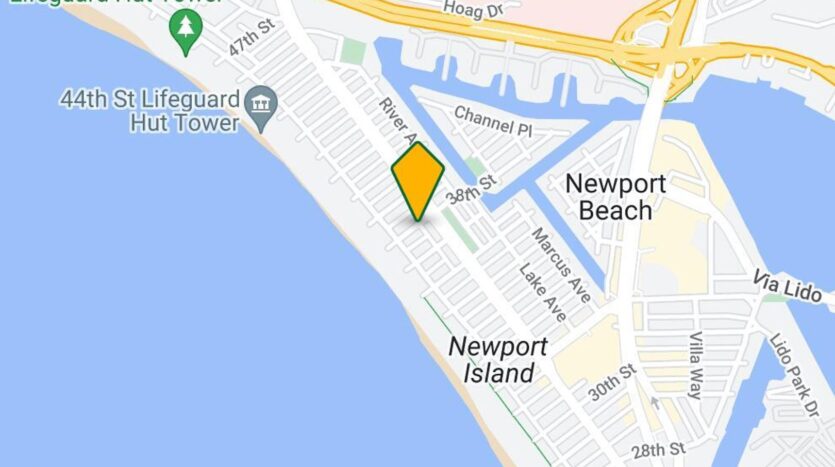 118-B 38th St. - Newport Beach - California - 1 bed, 1 bath rental property