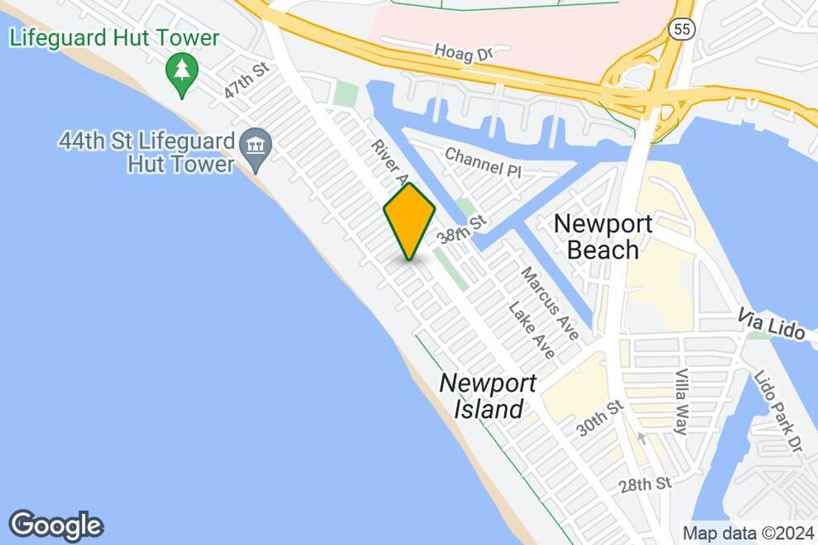 118-B 38th St. - Newport Beach - California - 1 bed, 1 bath rental property