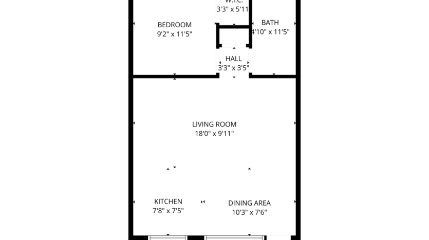38521 10th Pl East - Unit #1 - Palmdale - California - 1 bed, 1 bath rental property