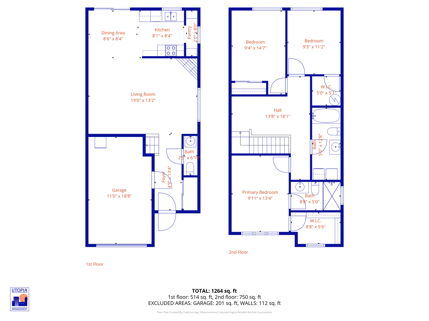 12623 SE Division St. #B - Portland - Oregon - 3 bed, 2.5 bath rental property