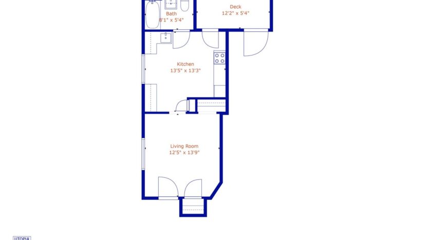 2038 SE Madison Street -  Unit 1 - Portland - Oregon - 1 bath rental property
