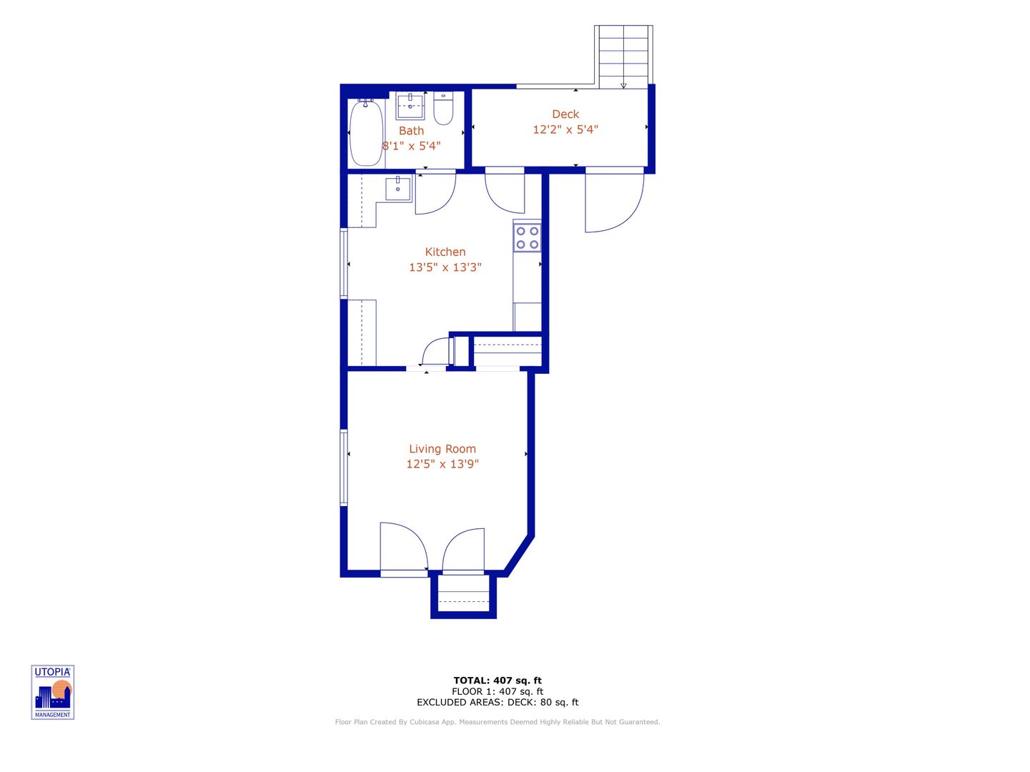 2038 SE Madison Street -  Unit 1 - Portland - Oregon - 1 bath rental property