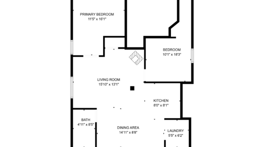 3701 Rockefeller Ave - Everett - Washington - 2 bed, 1 bath rental property