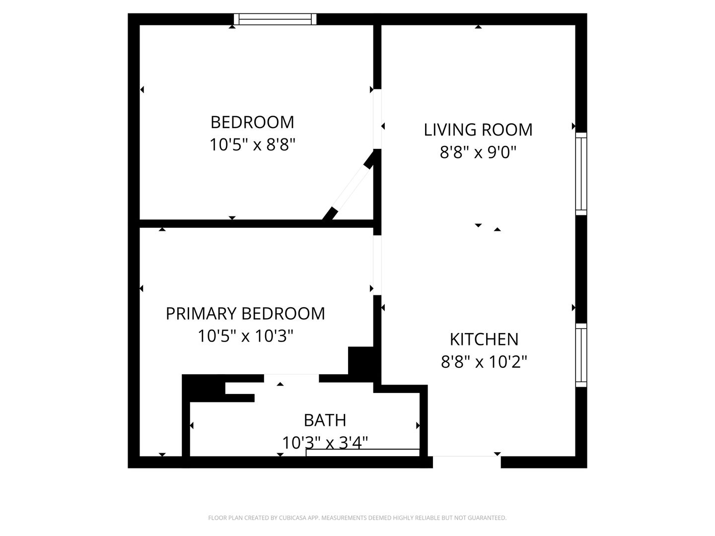 136 1/2 SW 3rd St - Redmond - Oregon - 2 bed, 1 bath rental property