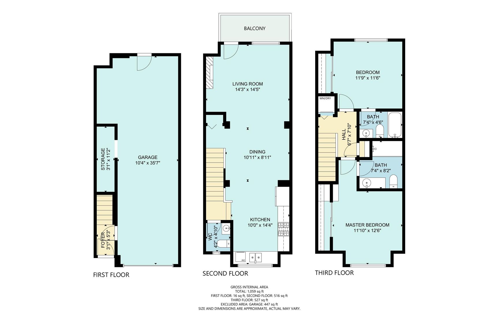 3417 31st Drive  - Everett - Washington - 2 bed, 3 bath rental property