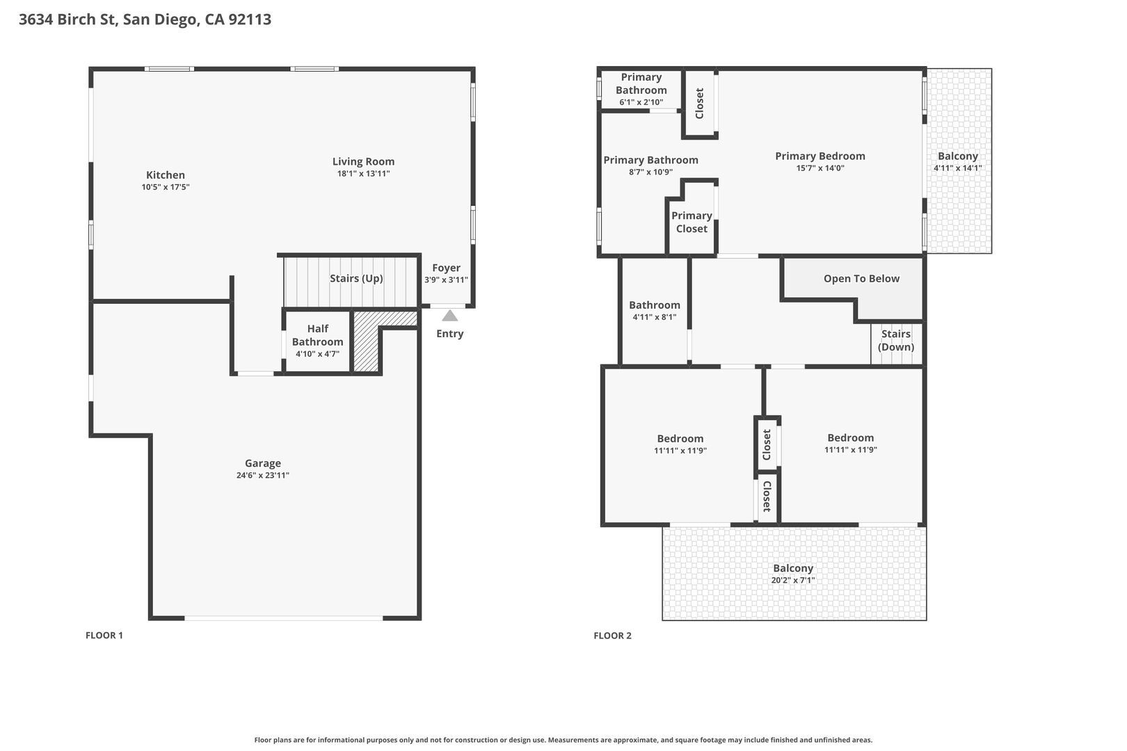 3634 Birch Street - San Diego - California - 3 bed, 2.5 bath rental property