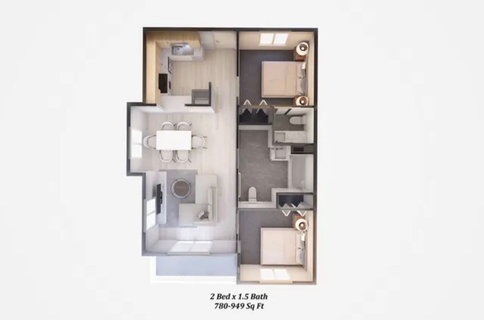 4018 Northwest Avenue - Bellingham - Washington - 2 bed, 1.5 bath rental property