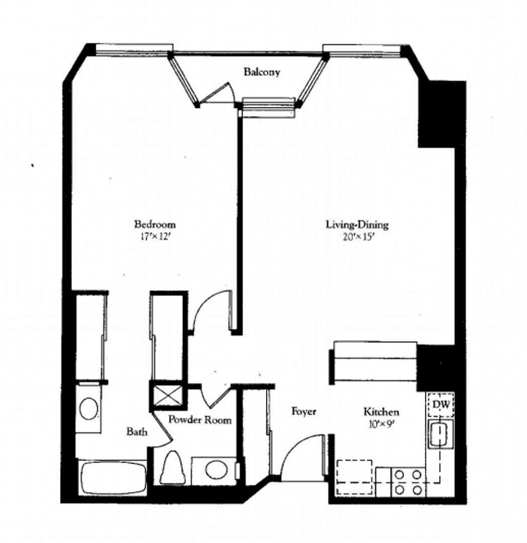 6363 Christie Ave #1413 - Emeryville - California - 1 bed, 1 bath rental property