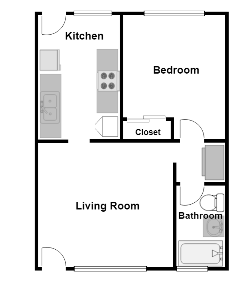 1633-1639 Hornblend St. - San Diego - California - 1 bed, 1 bath rental property