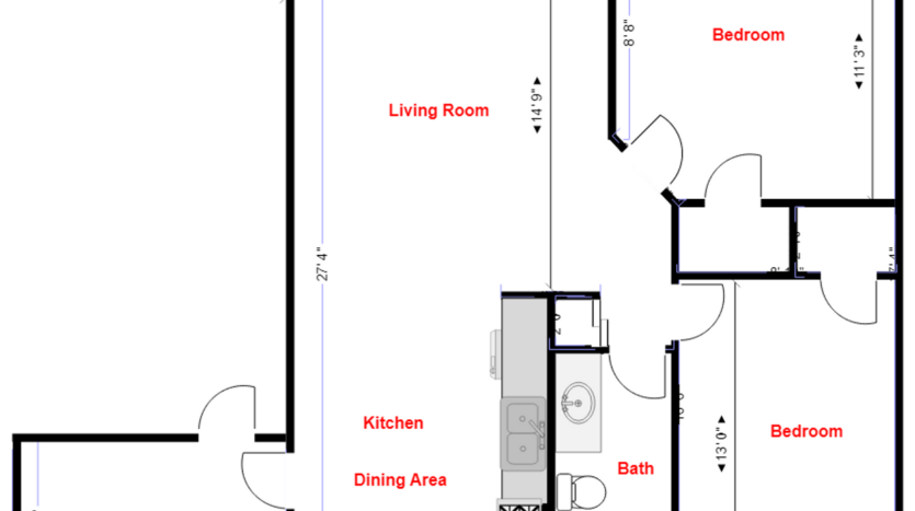 412 Alameda Ave - Chowchilla - California - 2 bed, 1 bath rental property